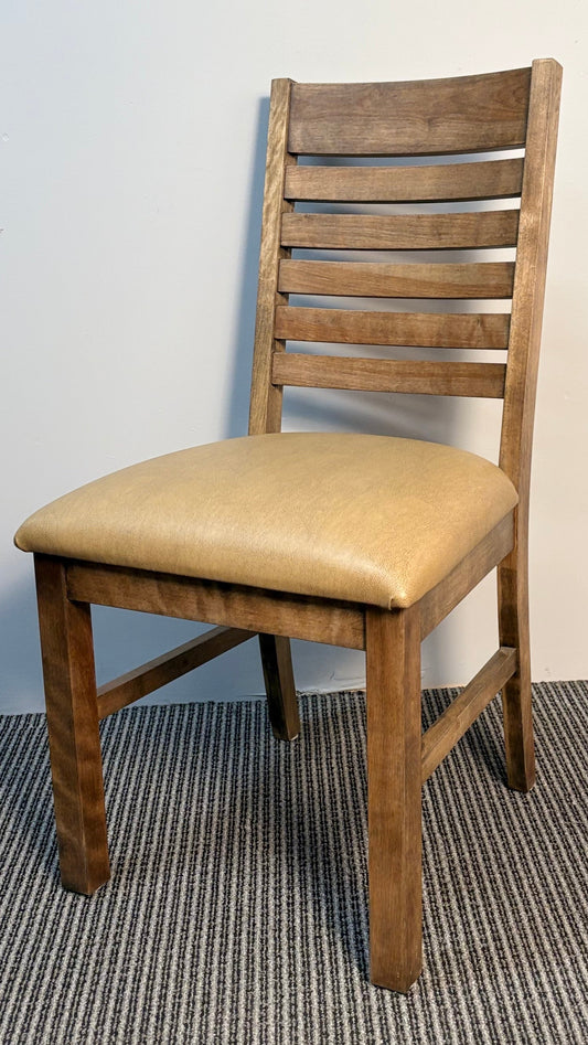 624B Smooth Birch Modern Slat-Back Chair 19.5"W38"H