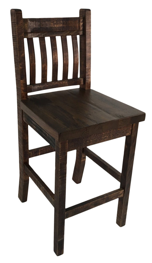 R849 Bent-Back Stool 24" - Old Hippy Wood Products 2415-80 Ave, Edmonton, AB