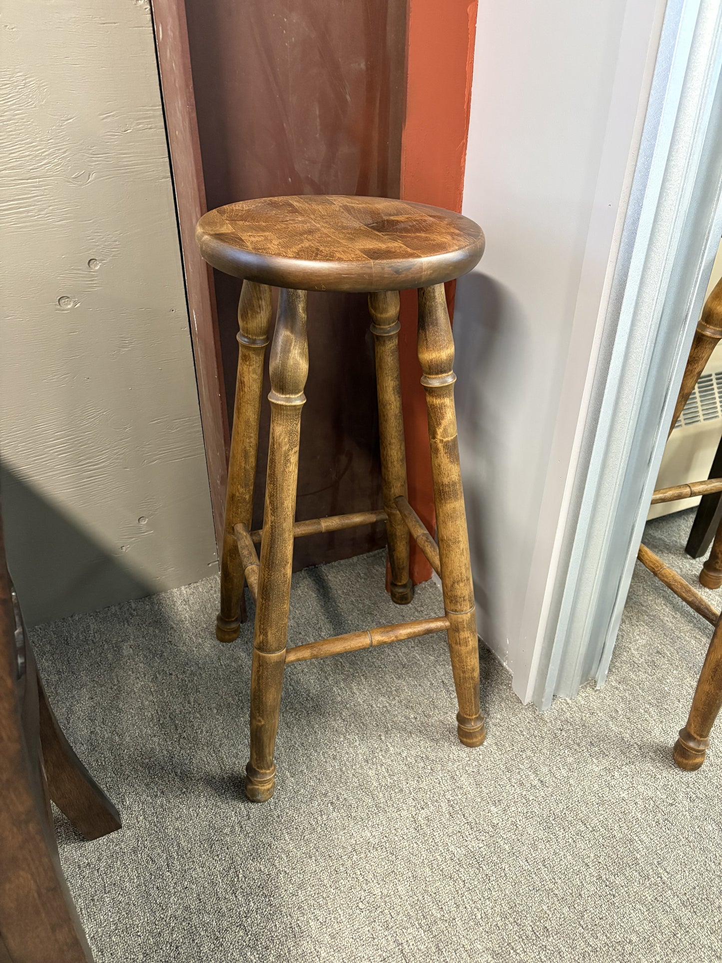 661B Smooth Birch Colonial 30" Stools 4 Available in Black Walnut Finish C-237