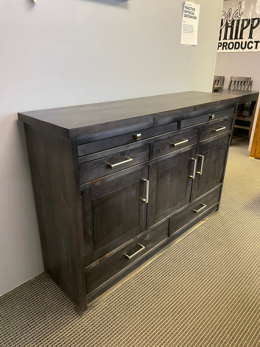 Rustic Pine R347P Server/Sideboard in Smoke Finish S-717