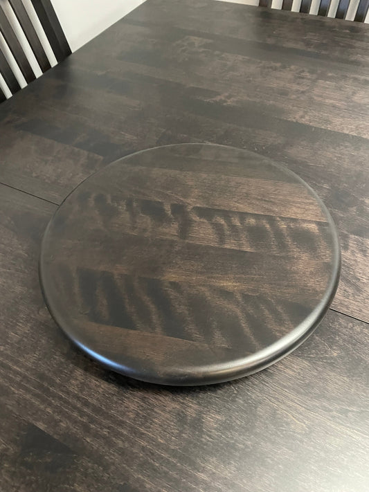 Smooth Birch 991B 16" Lazy Susan in Midnight Finish S-721