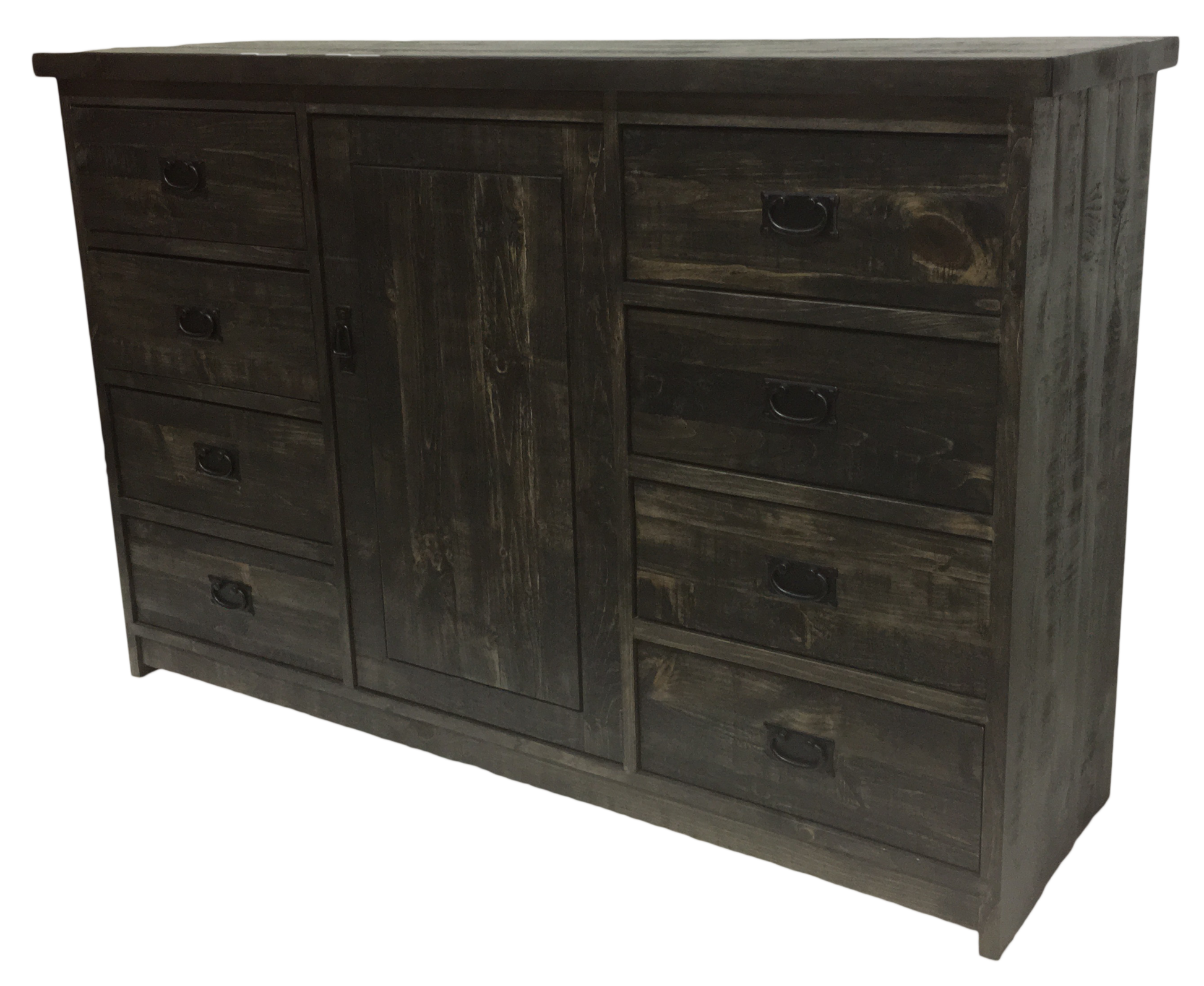 184 Rustic Pine Sideboard with 8 Drawers and 1 Door - Old Hippy Wood Products 2415-80 Ave, Edmonton, AB