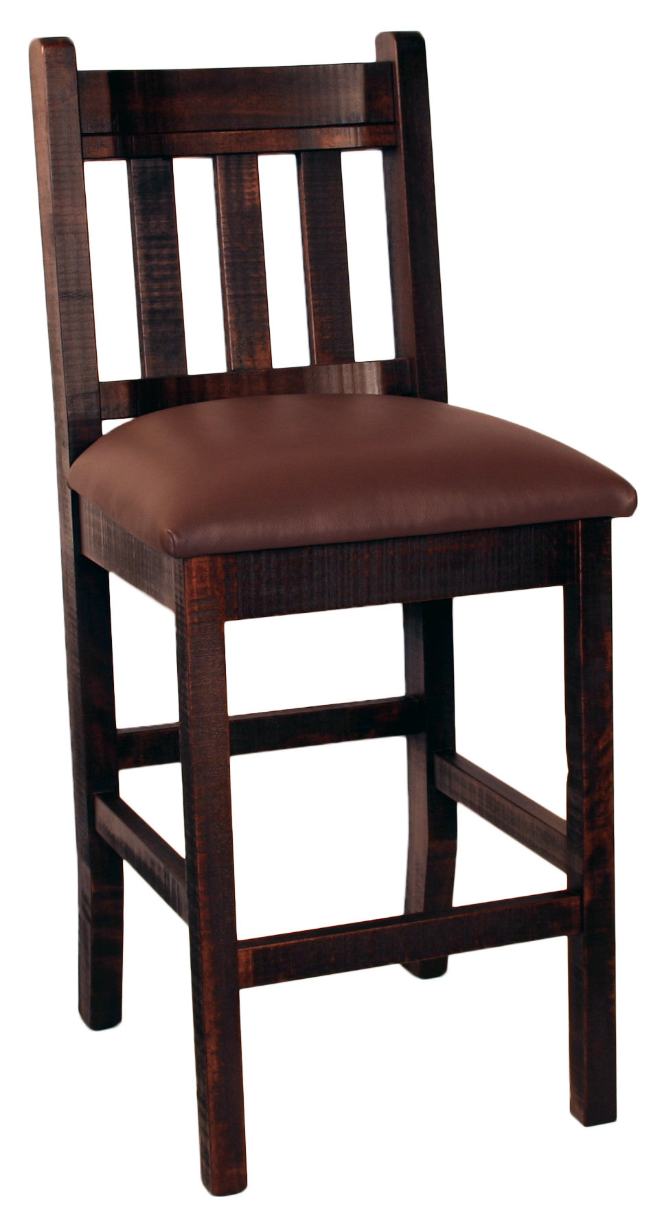 R830 Slat-Back Stool 30" - Old Hippy Wood Products 2415-80 Ave, Edmonton, AB